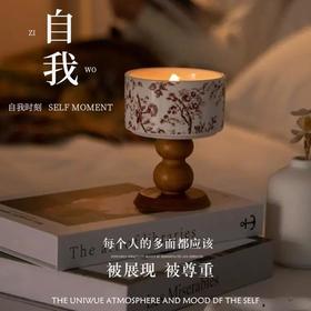 高级感山茶花香薰蜡烛持久扩香室内蜡烛香薰女神节香氛