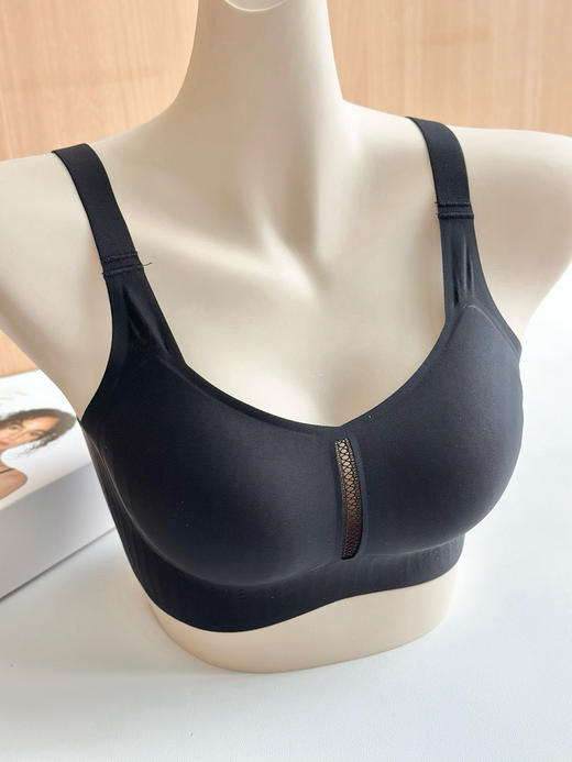 62-3 lp奶嘴胶软支撑 大包容全罩杯文胸 运动文胸般舒适 大胸显小 轻薄文胸 商品图14