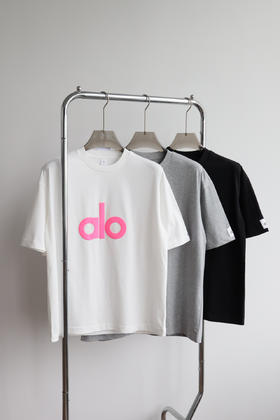 AL0 立体发泡印花 宽松情侣款 圆领短袖T恤 TX508