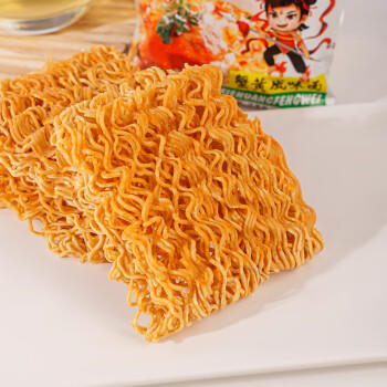 三太子 蟹黄掌心脆干脆面方便面28g*100包干吃办公室休闲解馋小零食整箱 /粮油调味 /方便食品 /方便面 商品图1