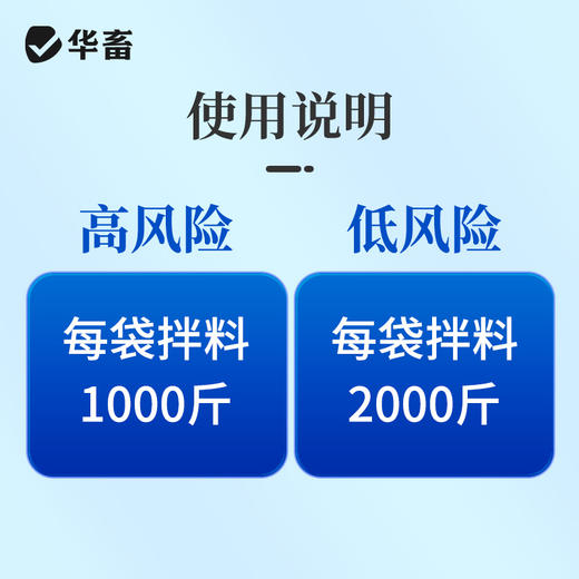 华畜 酵母免疫脱2斤 拒绝吸附三重脱霉更彻底 商品图9
