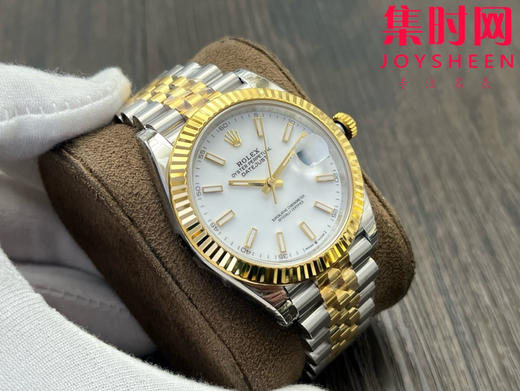 劳力士 VS日志41系列 间金款 男士腕表 3235机 五珠带 表径41mm 商品图3