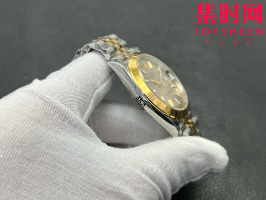 劳力士 VS日志41系列 间金光圈 香槟金盘 男士腕表 3235机 五珠带 表径41mm 商品图4