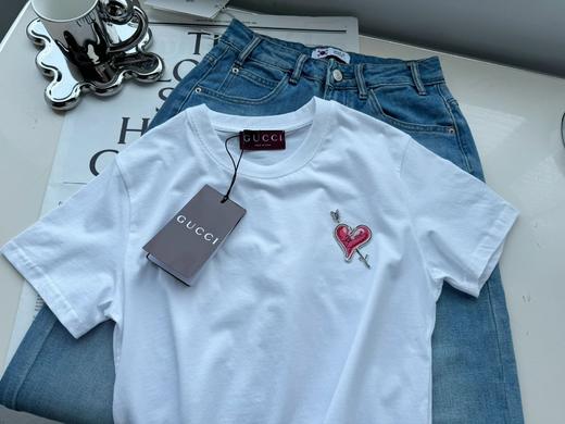 难得原单GU爱心薄棉T恤 商品图5