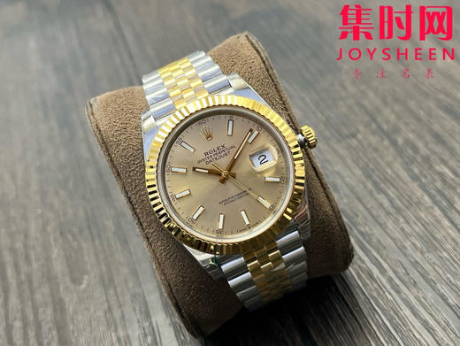 劳力士 VS日志41系列 间金香槟金 男士腕表 3235机 五珠带 表径41mm 商品图1