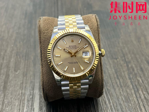 劳力士 VS日志41系列 间金香槟金 男士腕表 3235机 五珠带 表径41mm 商品图0