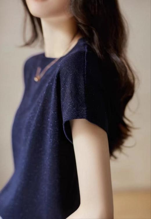 哥弟同款天丝桑蚕丝星空针织衫 商品图11