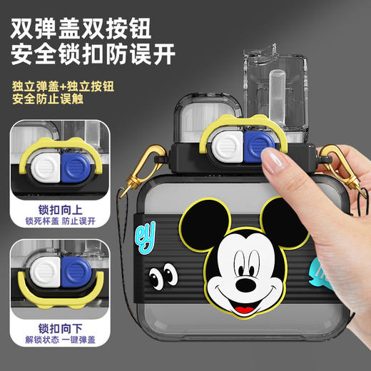 迪士尼联名款母婴级美国tritan水杯 耐高温大容量双饮随身杯 商品图2