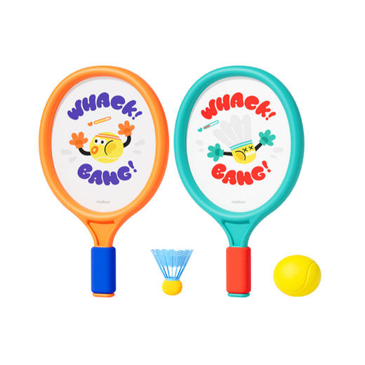 mideer弥鹿MD1370儿童二合一入门球拍 商品图0