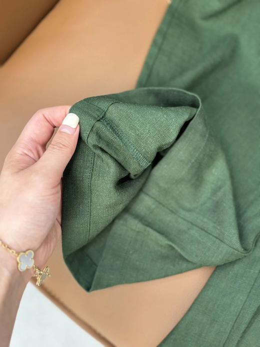 LPIUTY品牌直发！亚麻直筒阔腿裤 C22107 商品图5