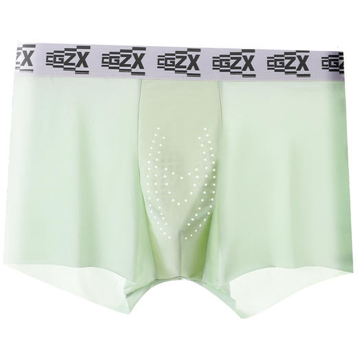 【捡漏！49.9抢3条！男人的第二层皮肤】0.01CM超薄冰丝内裤❄️166颗按摩颗粒唤醒野性💥24小时透气抗菌，舒适升级！100A抗菌男士 冰丝内裤生蚝物理按摩颗粒内裤 男士网孔透气四角内裤裤衩 商品图6