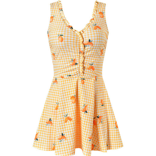 sisia2025新款泳衣女士高级感显瘦遮肚性感绝美温泉连体泳衣度假 商品图8