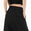 罗蒙女士春夏休闲西裤高腰宽松显瘦阔腿长裤休闲通勤女九分裤 商品缩略图5