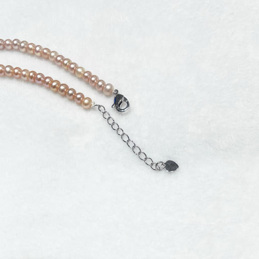 珍珠手链-粉色【4.7-5.2mm】编号300021 商品图1