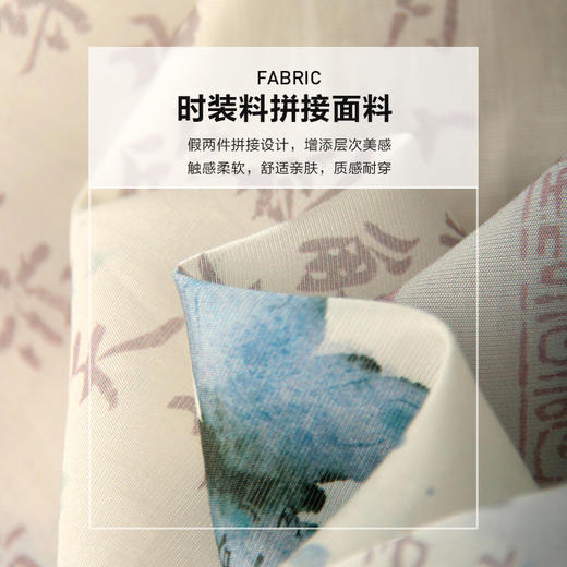 未风黑色改良旗袍连衣裙女2025新款夏季新中式假两件国风显瘦裙子 商品图4