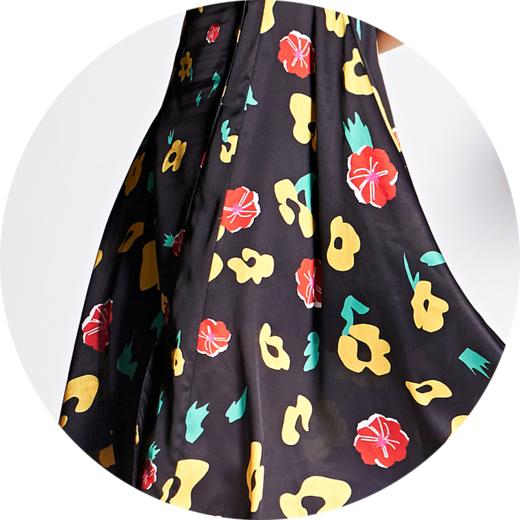 【伯妮斯茵】2S6322--连衣裙--杜比尼的花园--《燃烧的灵魂--梵高》 商品图4