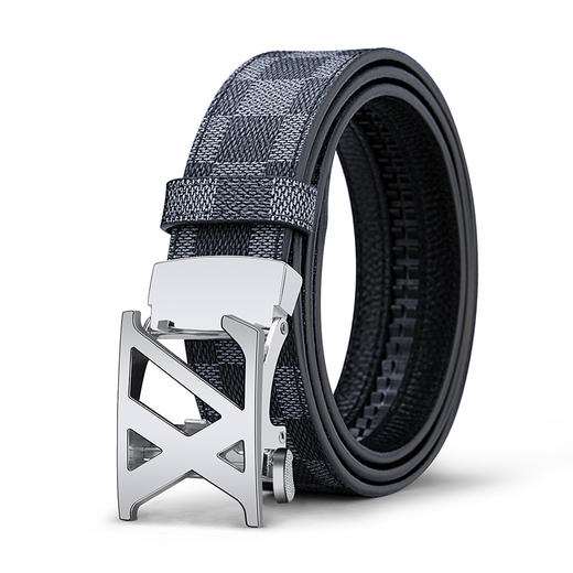 【父亲节好物！轻奢必入】保罗皮带🔥自动扣设计，优质皮料彰显品味，百搭时尚让你轻松驾驭每一套穿搭！💼保罗自动扣皮带 休闲腰带 男百搭时尚字母裤带 商品图4