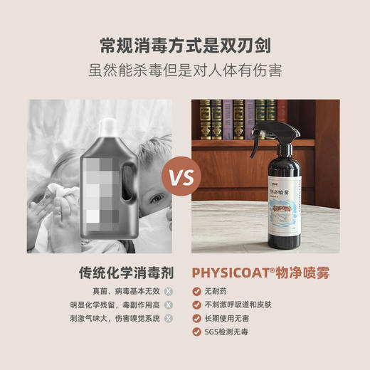【康福筘喷雾】宠物+环境居家专用，物理驱虫，免洗清洁除臭抑菌，体外驱虫+灭螨止痒，破损皮肤可用 经口无毒AA 商品图5
