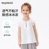 【莱赛尔+亚麻】【90-140】【MQDmini】女童凉感甜美小飞袖衬衣 商品缩略图6