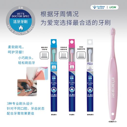 【新品上架】狮王艾宠VET'S DOCTOR SPEC 犬猫口腔专业护理院线系列 牙膏 牙 洁齿布 口腔喷雾 商品图2