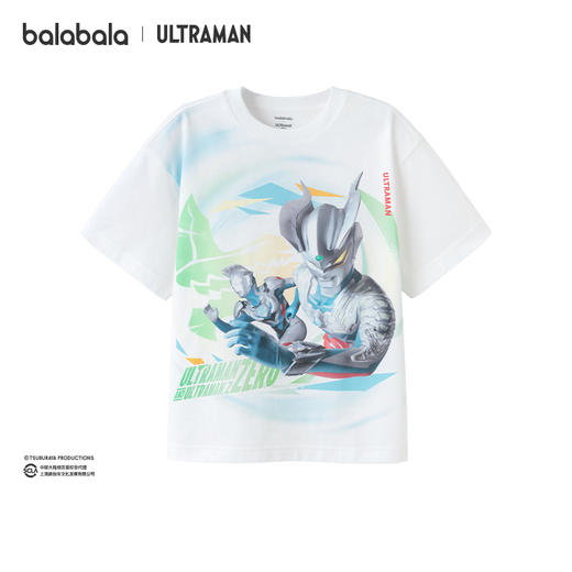 【奥特曼IP】巴拉巴拉童装儿童短袖T恤2025夏新款男大童 商品图4