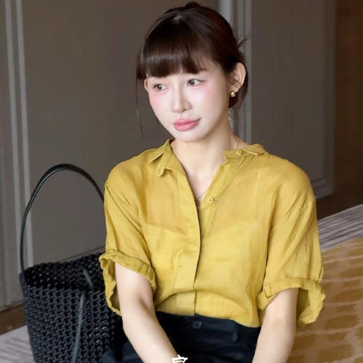 【部分现货】良木礼苎麻衬衫（79215） 商品图4