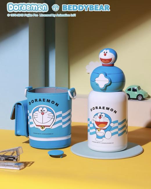 【品牌直发】【杯具熊哆啦A梦联名系列】儿童保温杯 学饮杯 摇摇杯 成人杯学生可爱316不锈钢 商品图4