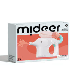mideer弥鹿MD1441喷泉小象电动水枪（糖果红）