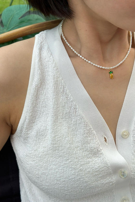 62-8 一手货 618极限特惠 夏天的极光小米珠项链 温润高级灵动 超性价比 商品图9