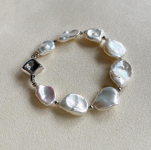 ONLY系列 14K镶淡水KESHI珍珠 手链 商品图1