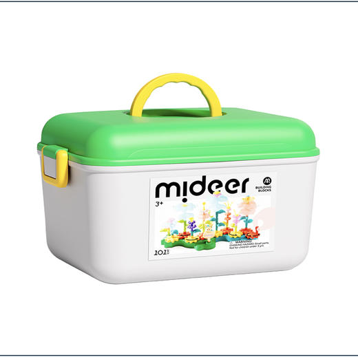 mideer弥鹿MD2293旋转花园拼插积木 商品图0