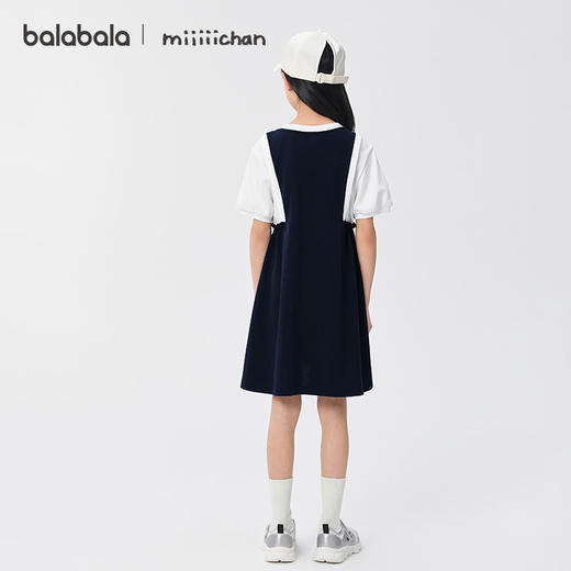 【miiiiichan IP】巴拉巴拉女童裙子儿童连衣裙2025款夏 商品图1