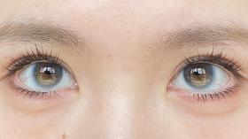 mimipark半年抛美瞳 太阳海蓝宝 14.2mm