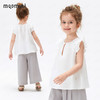 【莱赛尔+亚麻】【90-140】【MQDmini】女童凉感甜美小飞袖衬衣 商品缩略图5