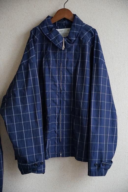 HARVESTY 格纹拉链薄外套 商品图5