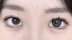 puffgirl日抛美瞳 胡椒怪豆 14.5mm