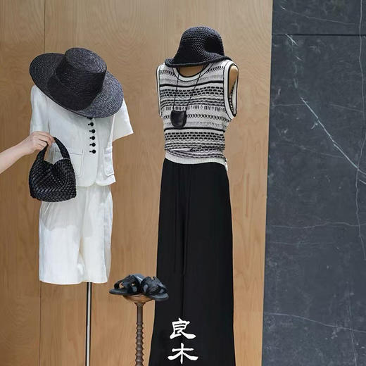 【现货】良木礼提花背心（K935） 商品图1