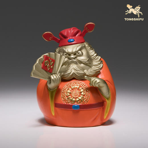 铜师傅《福到》客厅桌面铜钟馗摆件 家居装饰工艺品 商品图2