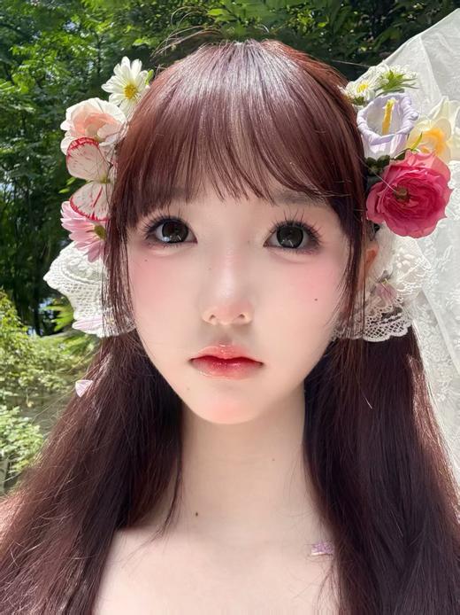 【半年抛大直径】MIXMIXX-小狗情话 棕-14.5mm【半年抛 0-800度 无525/575】 商品图1