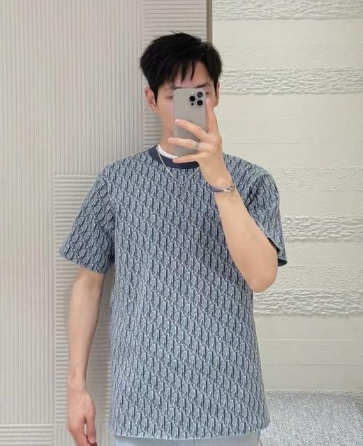 迪奥 25SS 经典老花满印针织T恤 DY） 商品图0
