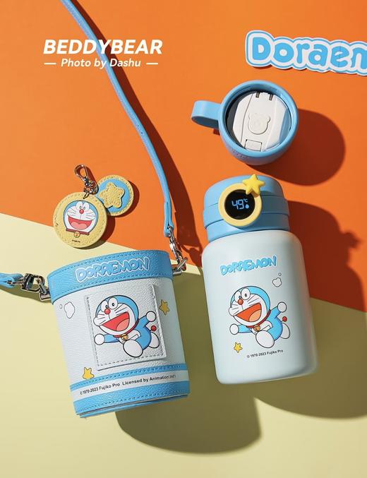 【品牌直发】【杯具熊哆啦A梦联名系列】儿童保温杯 学饮杯 摇摇杯 成人杯学生可爱316不锈钢 商品图2