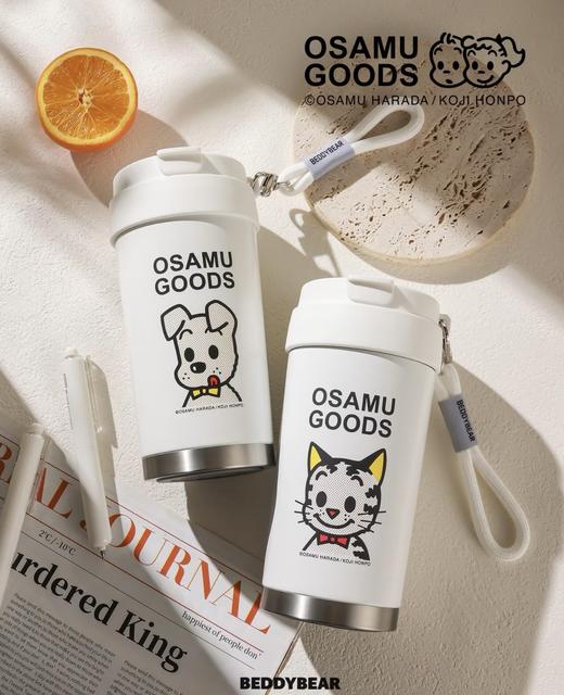 【品牌直发】【杯具熊原田治联名系列】双饮杯/运动水杯/咖啡杯吸管杯保温杯 原创小狗小猫成人情侣学生316不锈钢 商品图4