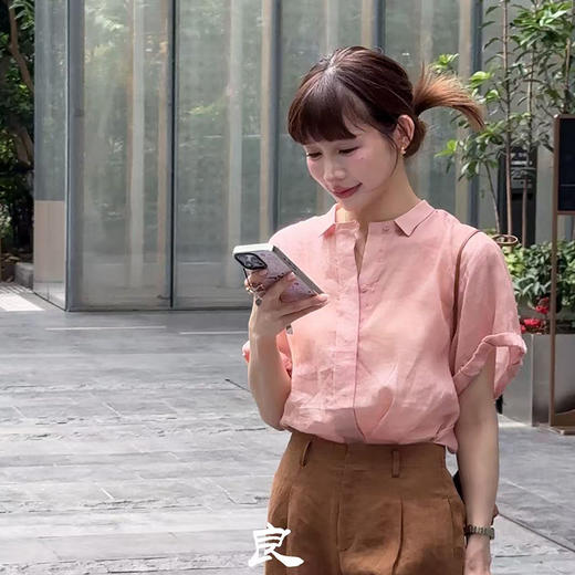 【部分现货】良木礼苎麻衬衫（79215） 商品图6