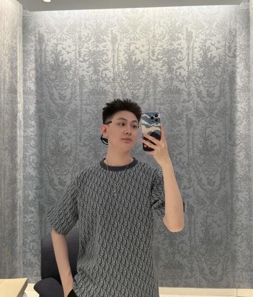 迪奥 25SS 经典老花满印针织T恤 DY） 商品图2