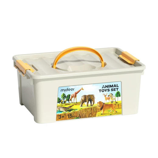 mideer弥鹿MD1382动物大套装-15pcs 商品图0