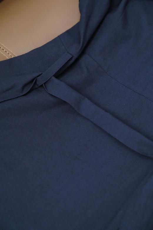 LPIUTY品牌直发！老钱气质亚麻棉连衣裙 C1225055 商品图5