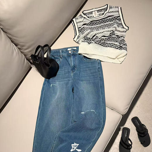 【现货】良木礼提花背心（K935） 商品图3