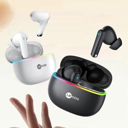 联想来酷真无线蓝牙耳机半入耳式高音质超长续航苹果华为通用 蓝牙5.4 /  0.06秒游戏延迟 商品图3