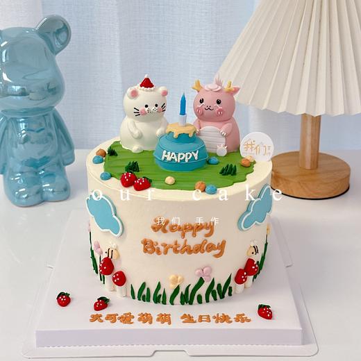 立体小动物情景蛋糕-低糖处理无添加 商品图8
