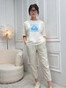 佐丹奴女装25年新款棉麻梭织休闲裤05425228 商品缩略图9